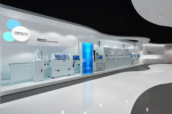 如何让栖霞区展厅展示墙设计更具吸引力
