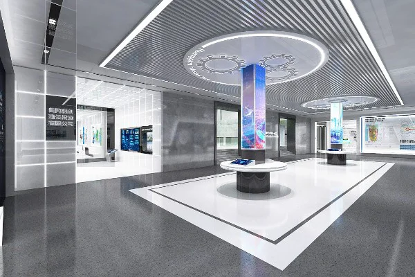 如何打造符合宜秀区企业形象的展厅设计